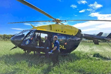 Police helicopter finds and airlifts missing woman from Kingston