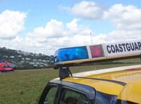 Emergency services rescue man who suffers a fit while walking the coast path