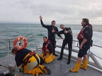 RNLI rescue divers over the festive period