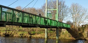 Bridge 'divides communities' and holds up cycle route