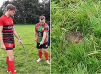 Dartmouth rugby players fuming about dog poo on pitch