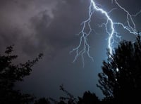 Lightning strike sets house in Avonwick on fire