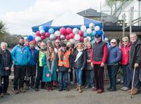 Walkers hit £10,000 target on day of charity walk. 