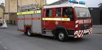 Six fire crews were called to a blaze at Ugborough