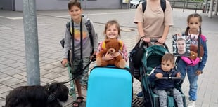 Ukranian family searches for new home