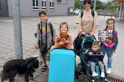 Ukrainian family find new home in Hope Cove