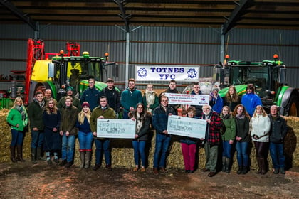 Young farmers’ donate £25,000 to charities