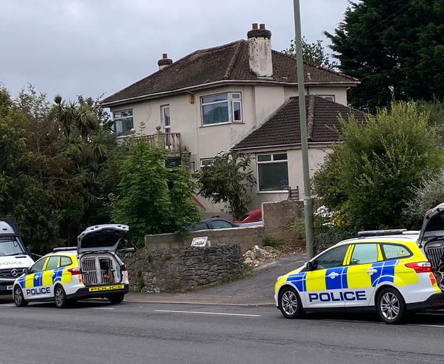 Police have found a person dead in a property at Kingskerswell – two arrested