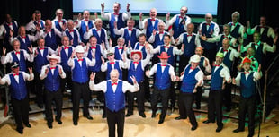 Kingsmen barbershop group host concert for BASICS Devon charity