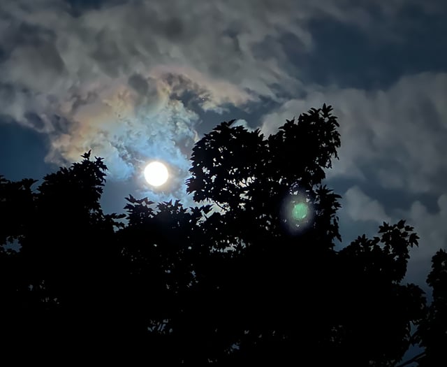 Did you see the Blue Moon last night? These readers did