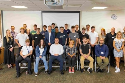 South West Water welcomes new apprentices as part of ambitious target