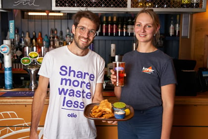 Brewery partners with food waste app to provide free meals for local community 