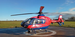 Air Ambulance trustees celebrated