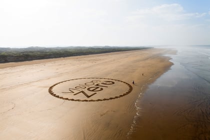Stunning sand arts serious message in National Road Safety Week
