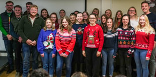 Devon YFC sing for the Archbishop of Canterbury and Kaleb Cooper