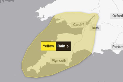 Yellow weather warning in place for Thursday