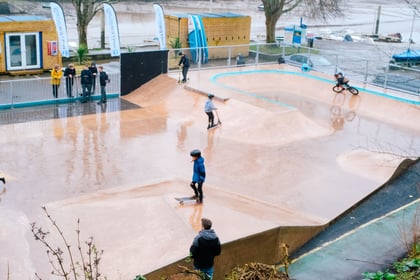 Kingsbridge skatepark opens