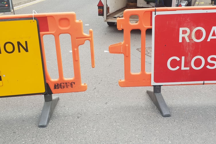 Road closures in West Somerset have been advertised.