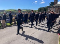 Photos from the Britannia Royal Naval College Passing Out Parade day