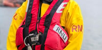 Salcombe RNLI lifeboat members pass out