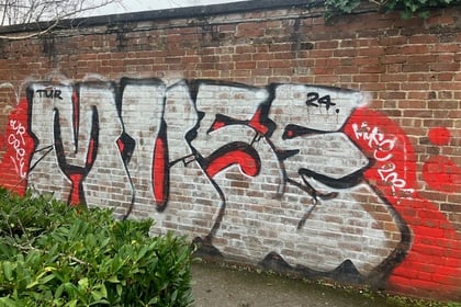 Police ask for information about Totnes graffiti