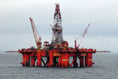 The irony of North Sea oil platforms powered by wind