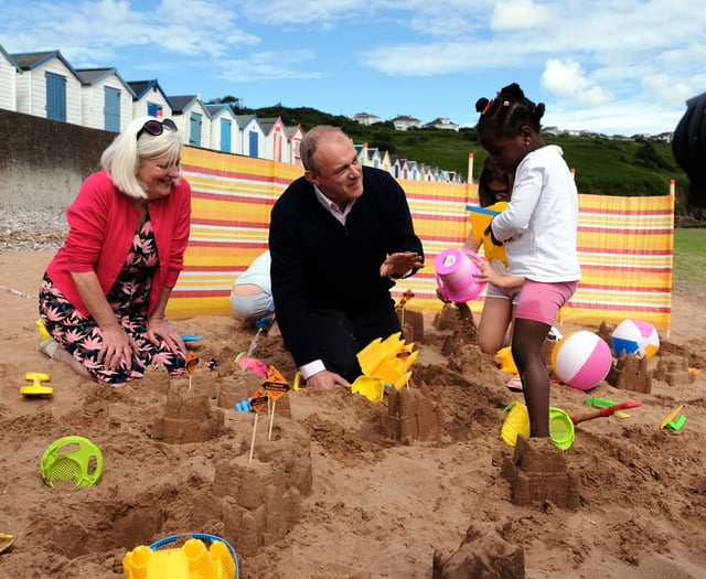 Lib Dem leader comes to support Caroline Voaden in South Devon