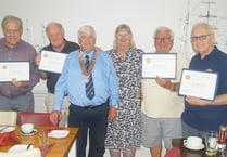 Rotarians honoured for community contributions