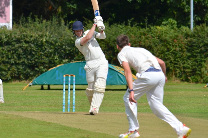 Cornwood skipper Elliot Staddon, who hit 75 in a losing cause against Exmouth