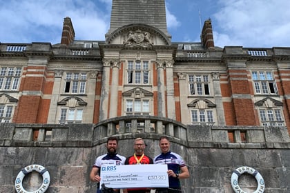 Naval College cyclists conquer Dartmoor Classic for charity 
