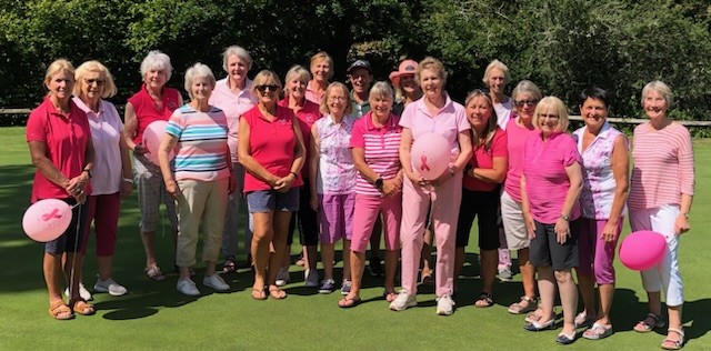 Pink birthday celebration at Dartmouth GC