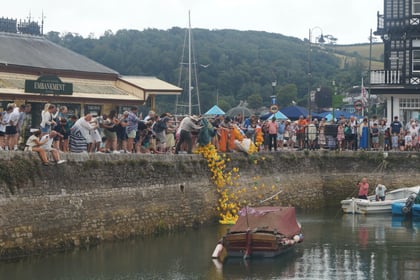 Racing ducks raise funds for charity 