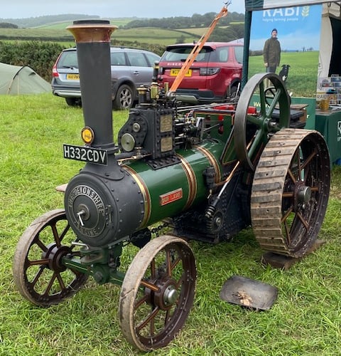 A traction engine