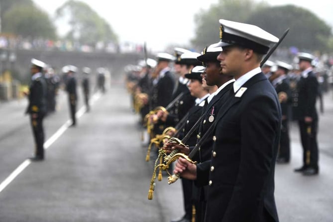 Officer cadets pass out