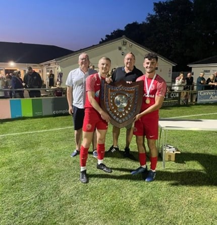 Charity Shield winners Ilsington Villa