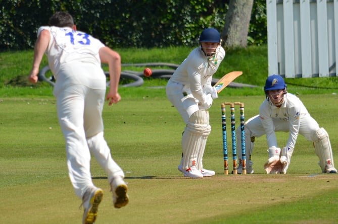 Stock shot of Cornwood's Ryan Rickard, who top scored against Sandford