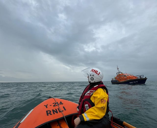 Three shouts round off summer period for Salcombe RNLI