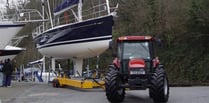 Laying up for winter - boatyards in Devon 