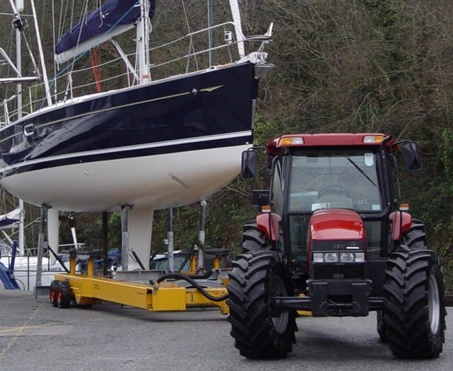 Laying up for winter - boatyards in Devon 