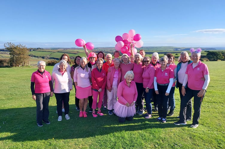 Pink day 2024 at Bigbury GC