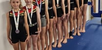 Medals galore for Kingsbridge gymnasts