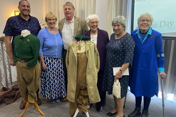 L to R: Daniel Burke, Ann and John Brooks, Chris Hurt, Mary West, Mary Watts