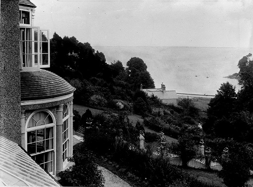 View from St. Elmo.
View from upper floor, looking down valley to North Sands beach