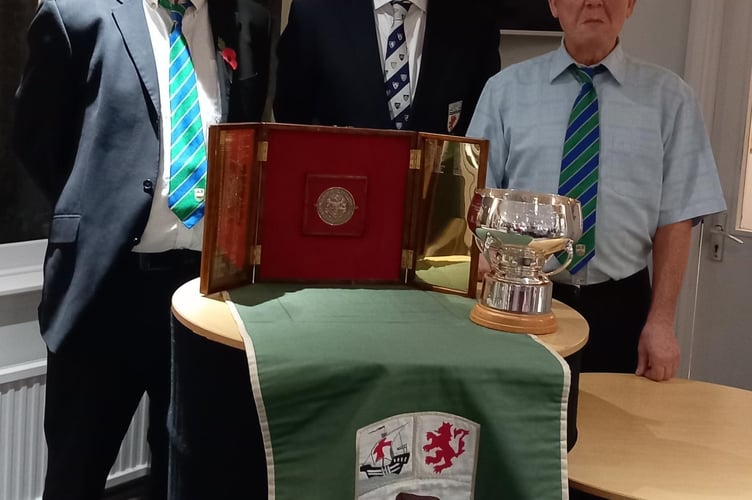 Three champions at Thurlestone, Steve Pike the club champion, Dan Rosevear, was the Devon County champion, and Dave Eva