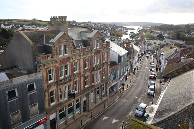 The view from the top of the Tower