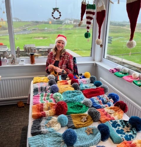 Thurlestone GC Christmas stalls