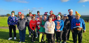 Team Bigbury celebrates with annual clash