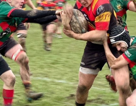 Dartmouth RFC vs Honiton action