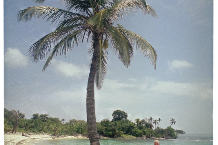 Mike and Barbara in the Carribean 