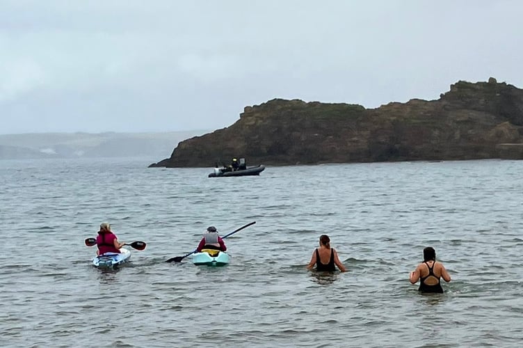 Elaine paddling aged 101